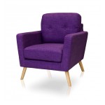 Cleo Aubergine Chair